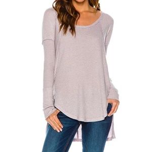 Free People Waffle Tunic
